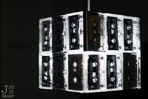 Cassettebandjeslamp