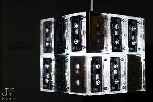 Cassettebandjeslamp