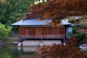 Japans Huis in de Japanse Tuin in Hasselt